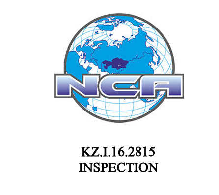 NCA KZ.I.16.2815 Inspection